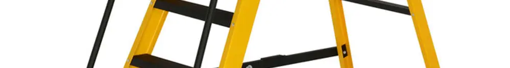Échelle à plateforme Plica MEGASTEP 8 échelons 3.2m 370×568mm PRV EN131 20kg 