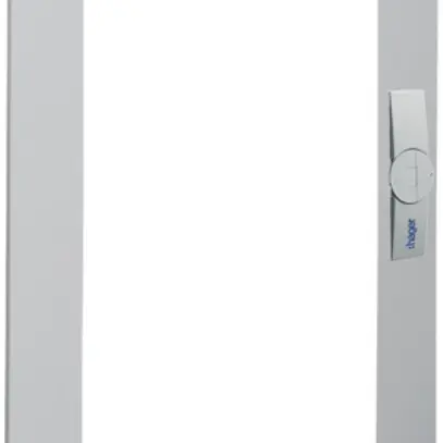 Porta trasparente destra Hager univers per armadio a muro FP52 800×550mm 