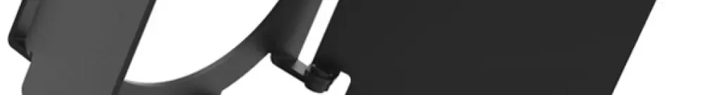 Paraluce con alette DOTLUX SLIMtrack alluminio 75×75mm nero 