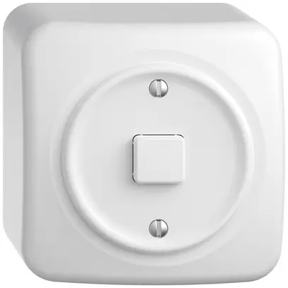Pulsante KNX RGB AP STANDARDdue SNAPFIX® 1×tasto c.sensore temp.bi 