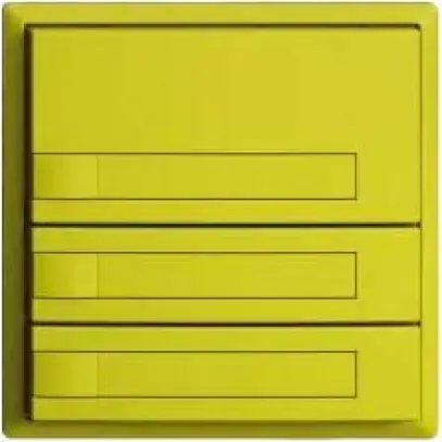 Poussoir KNX RGB EDUE, 250mW, s.LED, a.insert papier, 3×poussoir, 1×touche, lem 