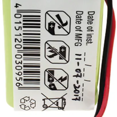 Accu ESYLUX per SLC SLD SC/C NiMH, 7.2V/800mAh, 30×20×45mm 