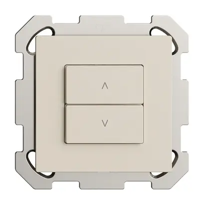 Station secondaire pour interrupteur stores ENC 1c/2t WLAN Edue Wiser crema 