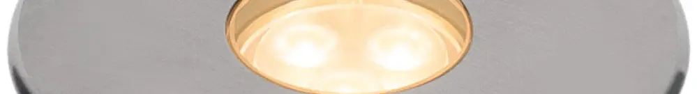Luminaire de sol LED INC DASAR PREMIUM 100, 3.8W 3000K 24° rond IP67 acier fin 