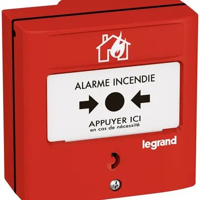 AP contatto d'allarme Legrand rosso 