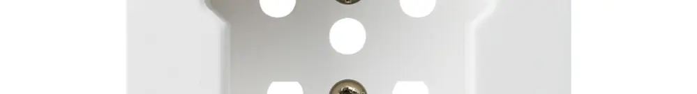 Frontplatte kallysto T15 weiss 60×60mm für Steckdose T15 