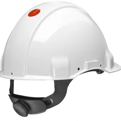 Casco di protezione 3M G31MUWIS ABS 1000V 53…62cm bianco 