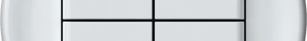 Jalousieaktor KNX origin 4×Tasten weiss 
