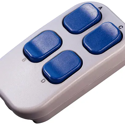 Émetteur portable ALADIN Mini II EnOcean 4-can gris clair/bleu 