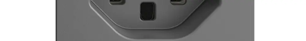 Presa INC EDIZIOdue T23 16A grigio scuro, morsetti a vite 