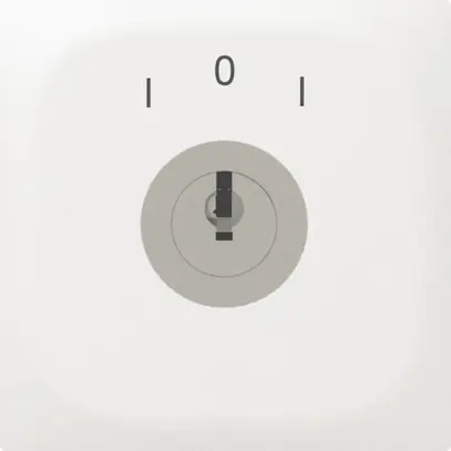Pulsante rotativo INC SIDUS E 2CL SS bianco 