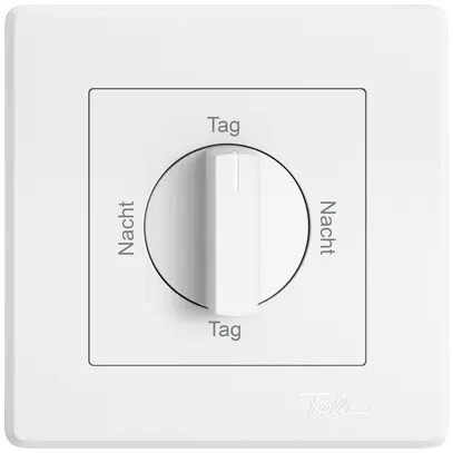 UP-Montageset EDIZIO.liv SNAPFIX® f.Drehschalter m.Griff Nacht-Tag-Nacht-Tag ws 