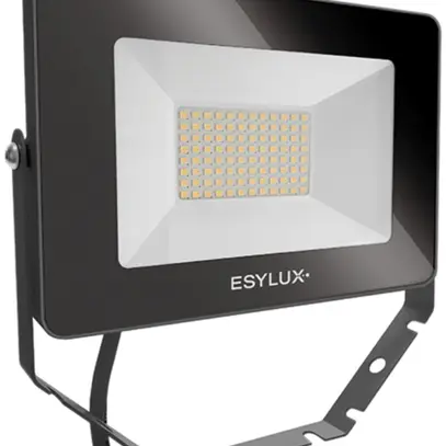 Proiettore LED ESYLUX OFL BASIC, 30W 4000K 3000lm 200×32×135mm IP65, nero 