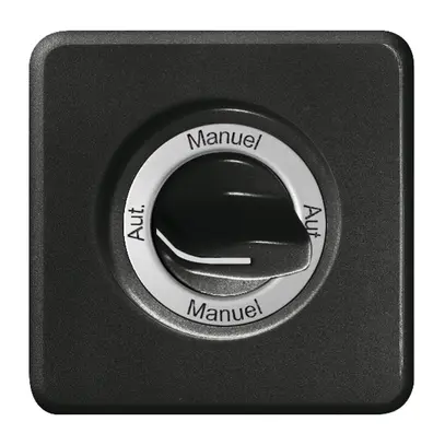 Kit front. Auto-Main-Auto-Main per interr.rotativo nero 
