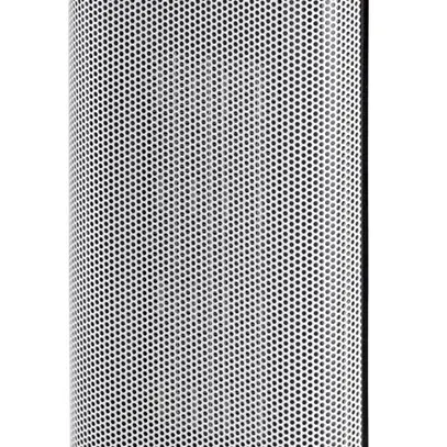 Thermo-ventilateur en céramique Beirut 1/2kW 230V 2.5kg 21.5×57×16cm noir/argent 