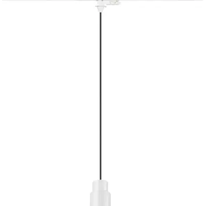 Luminaire suspendu SLV PURI 2.0 Tube AD3PH GU10 1×6W VAR Ø55mm blanc 