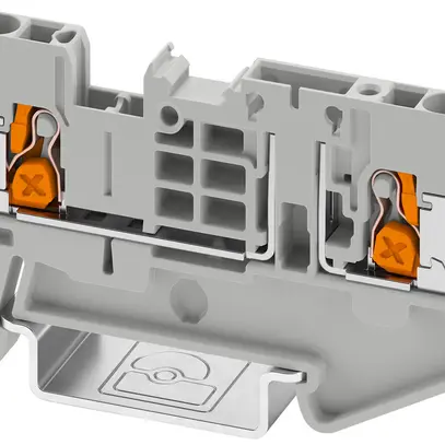 Borne de sectionnement joignable PX XT 2,5-TG 4mm² 20A 500V 2×1 DIN35 gr 