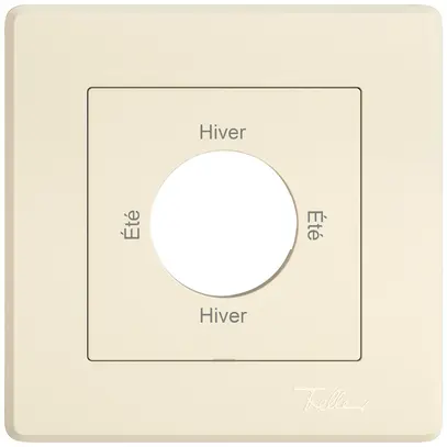 Kit di montaggio INC EDIZIO.liv SNAPFIX® p.interr.chius.Été-Hiver-Été-Hiver cr 