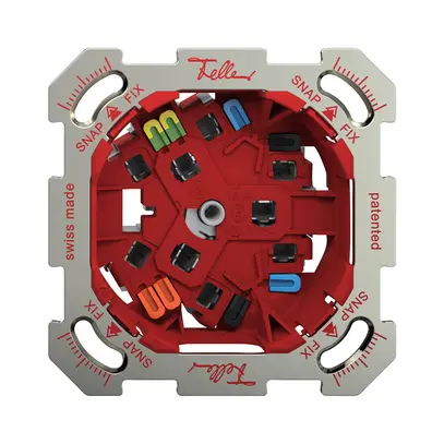 Prise ENC Feller SNAPFIX® 3×T23 1×S 