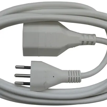 Prolunga T12/T13 4m Td 3×1mm² bianco 