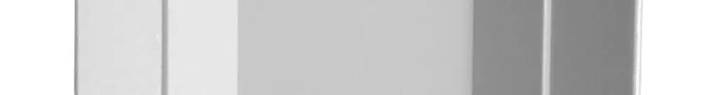 Angolo interno Hager tehalit.FB 130×60mm grigio IP30 