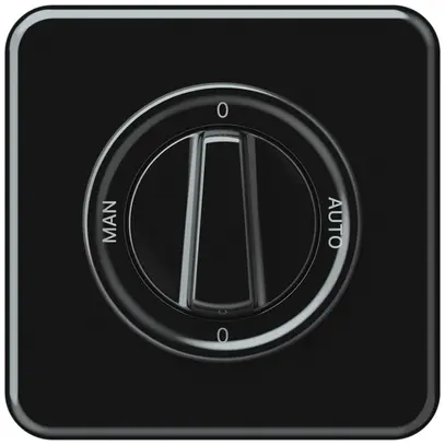 UP-Drehschalter origin Umschalter 2/1L 16A 250V 0-AUTO-0-MAN 92×92mm schwarz 