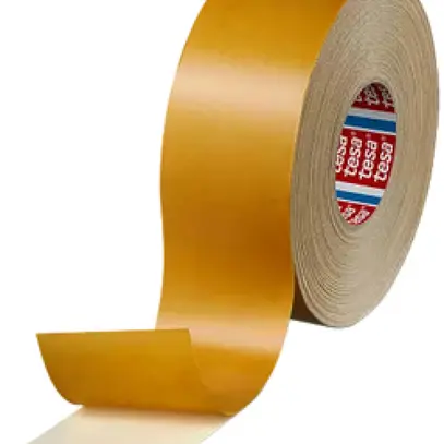 Ruban adhésif double-face Tesa Bandfix, lisse, papier protecteur brun, 19mm×50m 