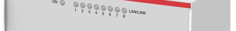 Switch IP AMD ABB IS/S8.1.1 8 Ports 100Mbit/s 