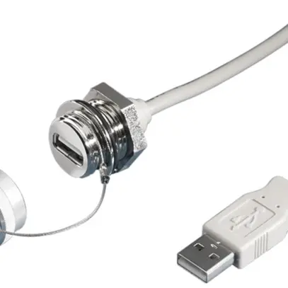 Passage Rittal SZ 2482.220 prise USB-A/fiche USB-A 1…6mm IP67 1m 