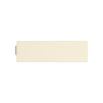 Plaquette indicatrice EDIZIO.liv SNAPFIX® pour sortie droite cr 