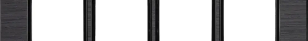 En-tête ENC Legrand Arteor 1×4 horizontal 269×92mm Grey Oak 