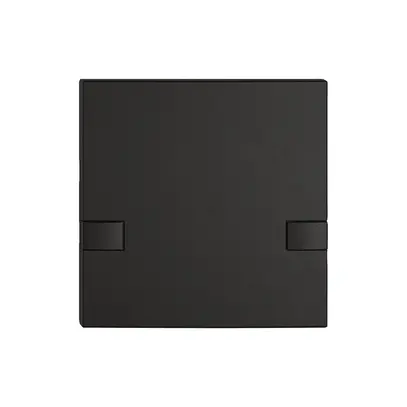 Pulsante 1/1 EDIZIO.liv SNAPFIX® p.KNX&UNI s.LED 2×comando semplice ne 
