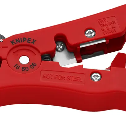 Utensile spelacavi KNIPEX per RG59, RG6, RG7 e RG11 