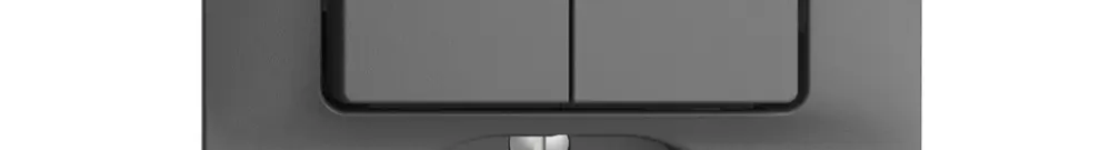 Kit frontal EDIZIOdue gris foncé 60×60mm T23 