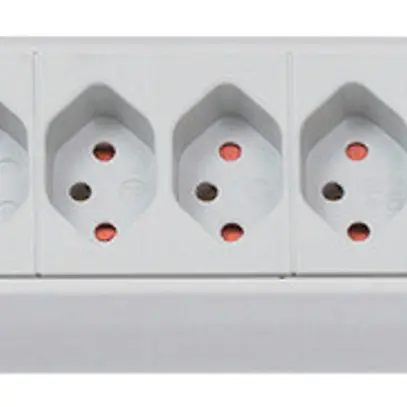 Prise multiple cleverLINE interrupteur suspension 10×T13 3m H05VV-F 3×1.5mm² grc 