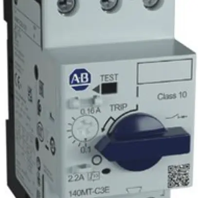 Disgiuntore di potenza AMD AB 140MT-C3E-B16 (1…1.6A), Inom=22A, Icu=100kA 
