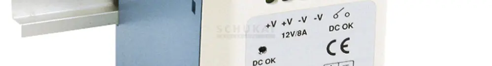 Convertisseurs LED AMD DOTLUX, 100W, 4A, 24VDC IP20 