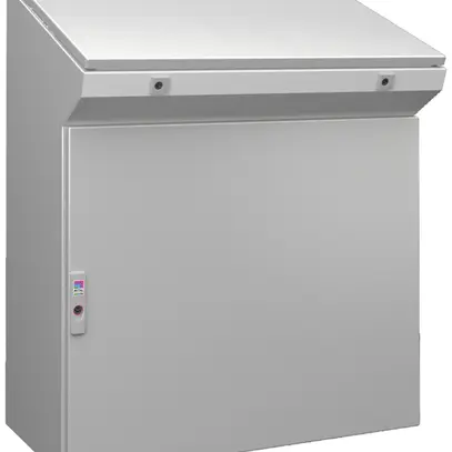 Console fissa Rittal TP 6748.600 800×975×400mm 1 battente grigio IP55 