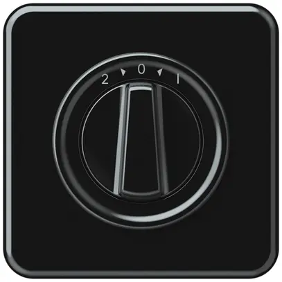 Pulsante rotativo INC origin 1P 0<1 10A 230V 92×92mm nero 
