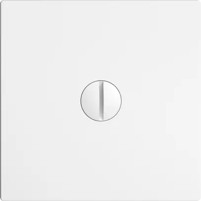 Plaque d'obturation EDIZIOdue blanc 60×60mm 