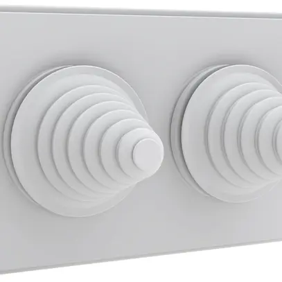 Plaque d'entrée d.câble Schneider Electric Prisma XS a.presse-étoupes 2×14…68mm 