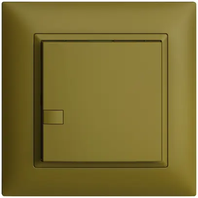 Pulsante INC KNX 1×EDIZIOdue olive RGB senza LED 