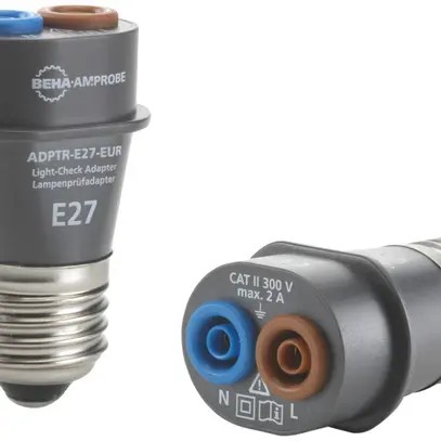Adattatore per controllo lampada Fluke ADPTR-E27-EUR 5PK, E27 