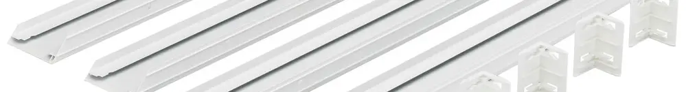 Cadre en saillie Philips RC133Z aluminium 640.5×640.5×76.5mm blanc 
