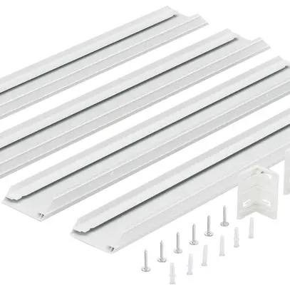 Cadre en saillie Philips RC133Z aluminium 640.5×640.5×76.5mm blanc 