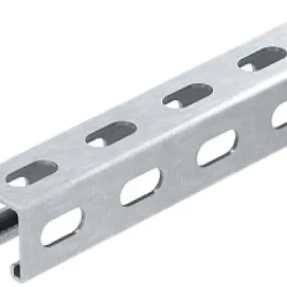 Barre profilée Bettermann 6000×41×41mm zinguée à chaud par immersion 