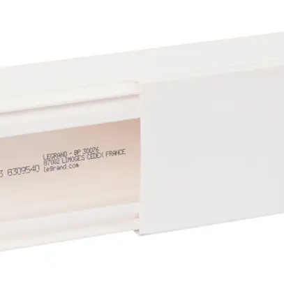 Canale d'installazione HF 60×40×2000mm materiale sintetico bianco IP3X 