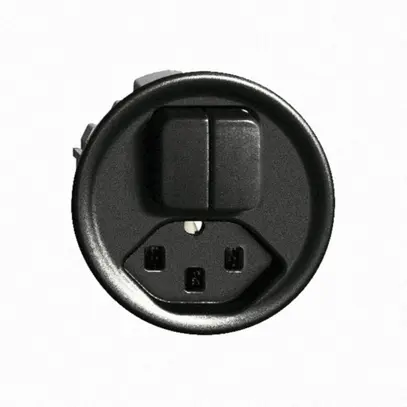 Combinazione FH 2×A-R/1L+T23 nero 16A 