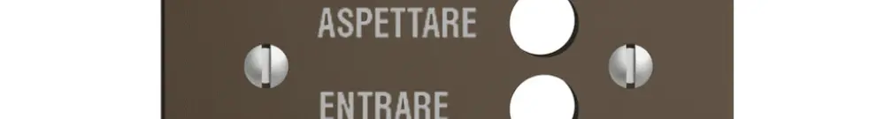 Placca frontale EDIZIOdue coffee italiano 