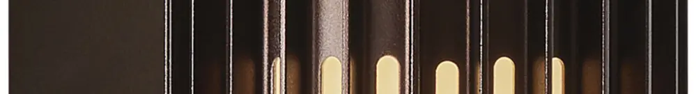 Applique Nordlux ALUDRA 1×E27 15W IP54 Ø124mm brun 